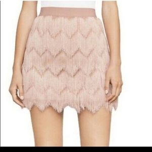 BCBG Beautiful fringe skirt
